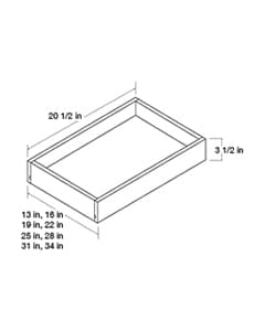 Universal Roll Out Tray - ROT15