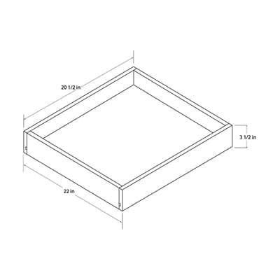 Universal Roll Out Tray - ROT24