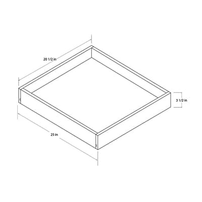 Universal Roll Out Tray - ROT27