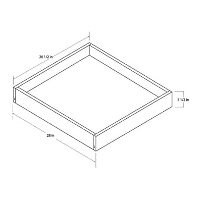 Universal Roll Out Tray - ROT30