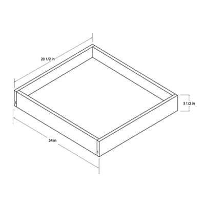 Universal Roll Out Tray - ROT36