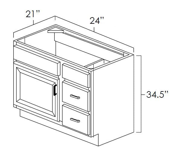 White Shaker - V2421DR