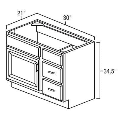 Hickory Shaker - V3021DR