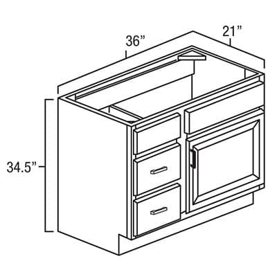 White Shaker - V3621DL