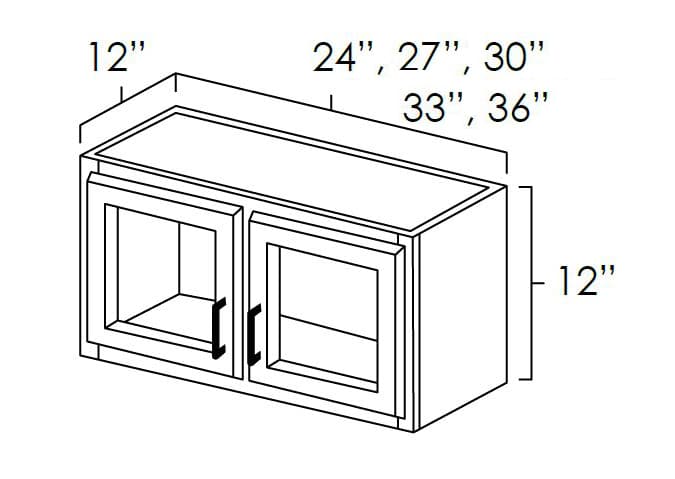 White Shaker - W2412PG