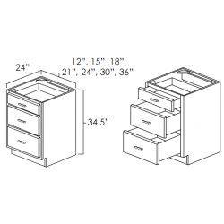 Drawer Base Cabinet