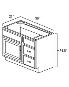 Hickory Shaker - V3621DR